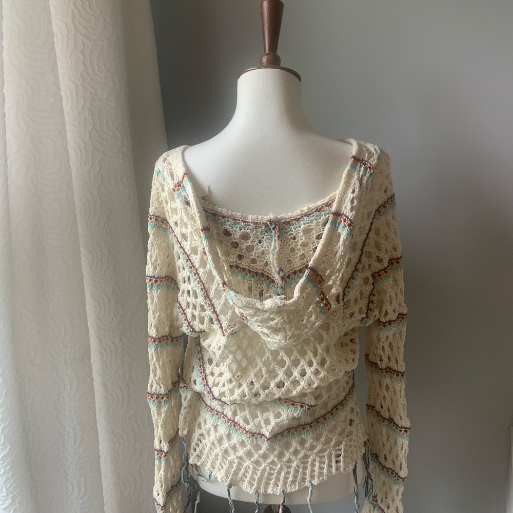 Vintage Havana sweater/beach coverup.